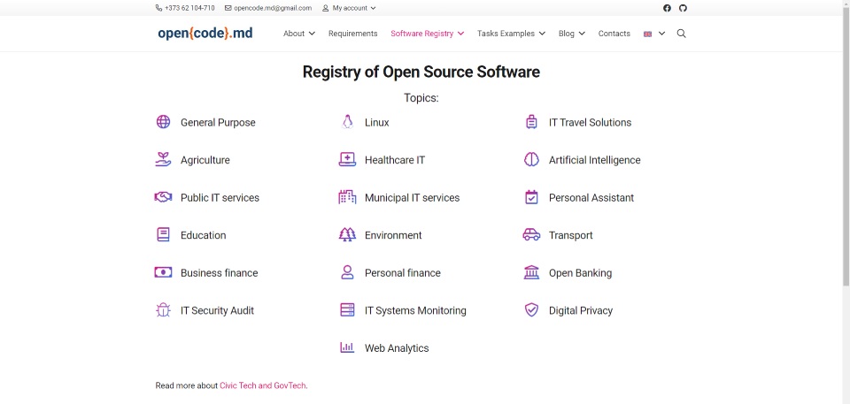 OpenCode.md publicat în Open Source Observatory