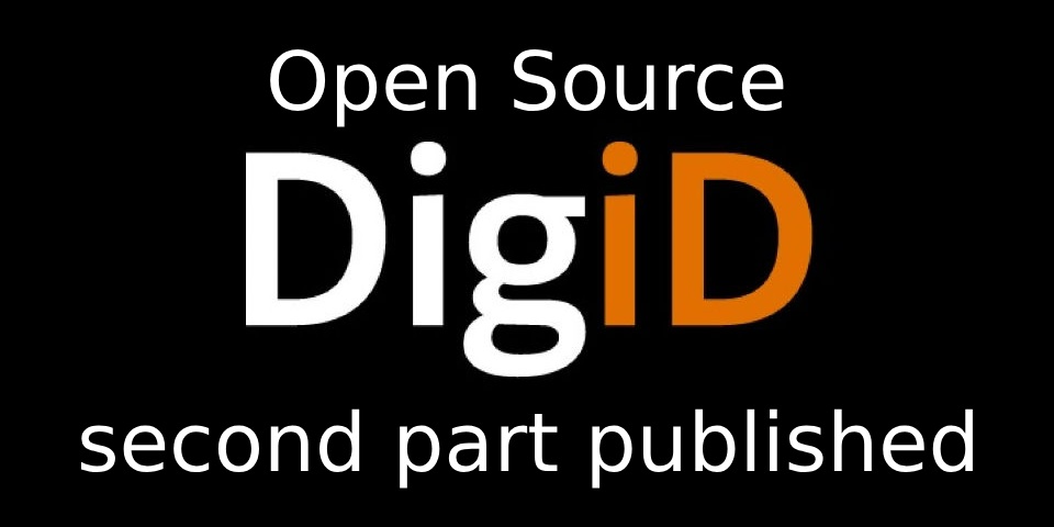 Правительство Нидерландов публикует вторую часть исходного кода DigiD